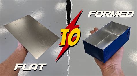 easy way to make a sheet metal box|sheet metal box drawing.